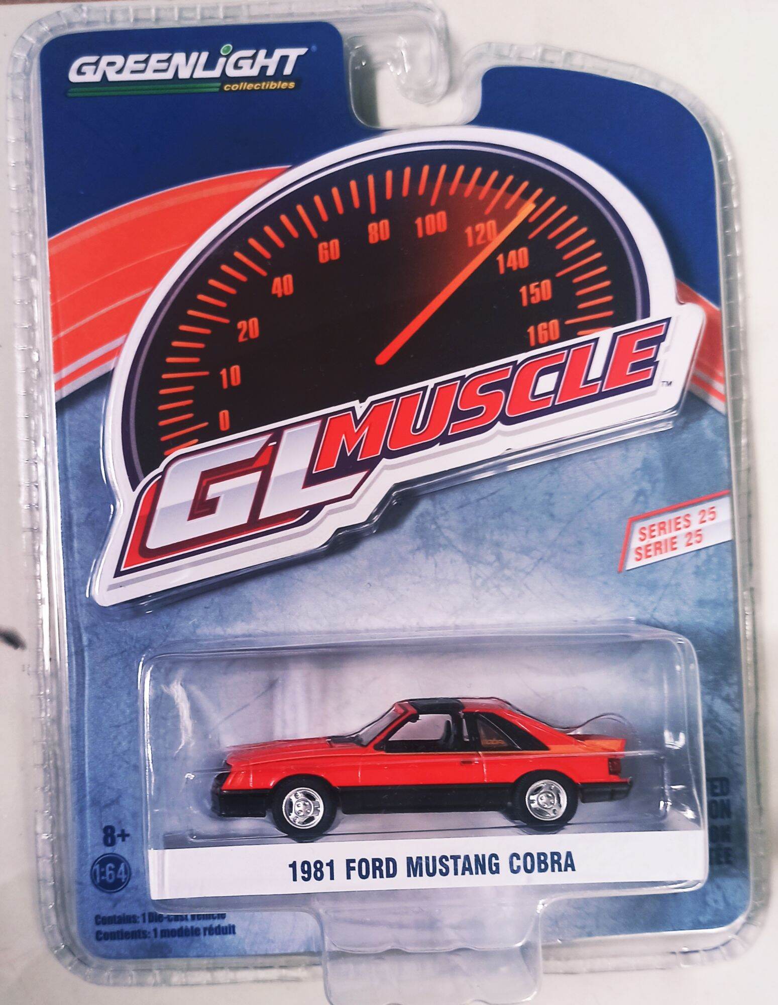 Xe mô hình greenlight:1981 ford mustang cobra