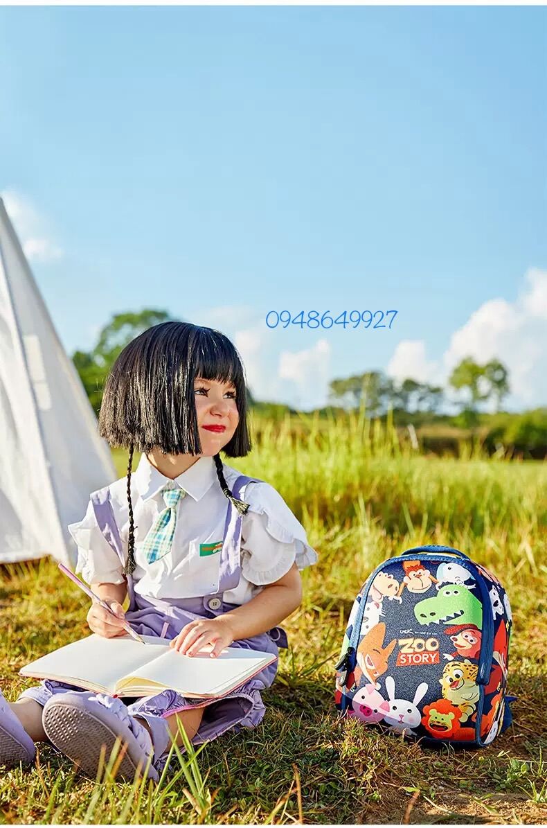 Balo uek zoo story size S (tặng ví nhỏ)