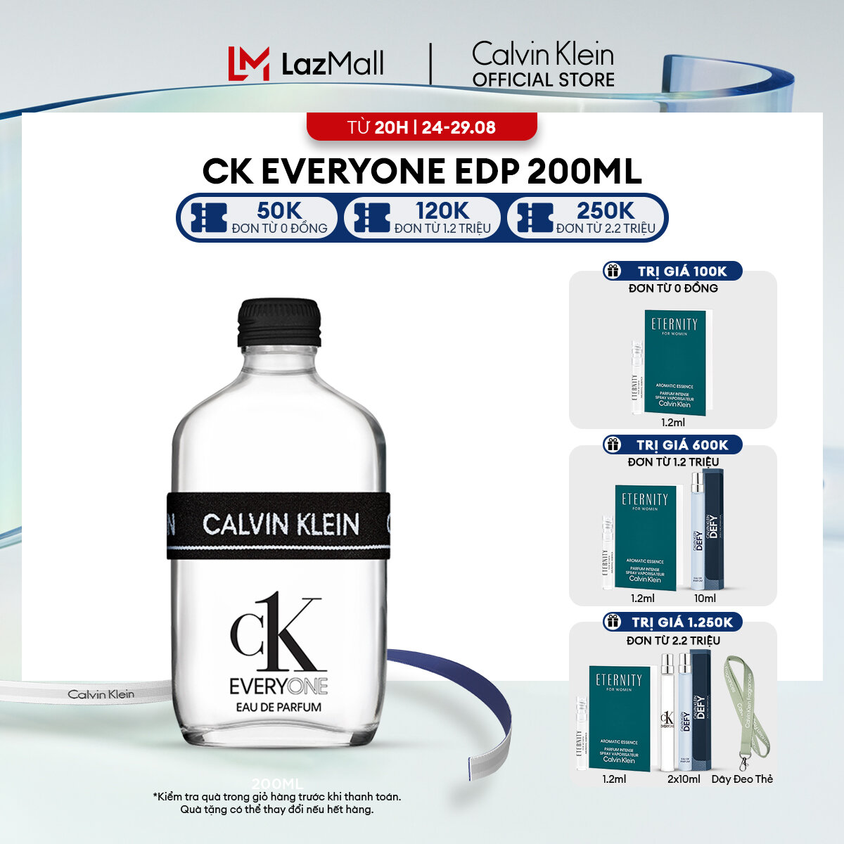 Nước hoa nam nữ calvin klein ck everyone edp 200ml