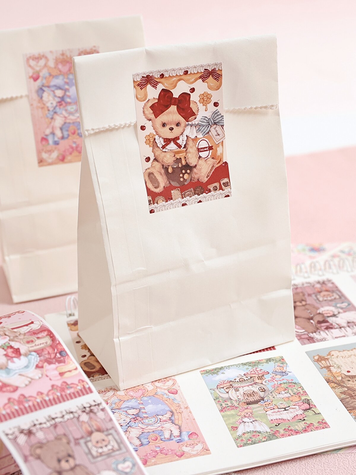 Sticker Washi Hình Dán dễ thương