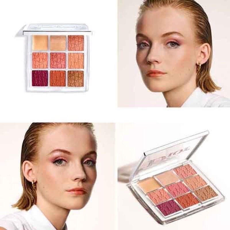 Phấn Mắt Dior Backstage Eye Palette 007 Coral neutrals 9 Ô Màu