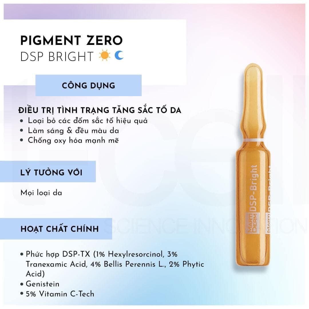 Serum dưỡng trắng mờ đốm thâm tàn nhang dsp martiderm