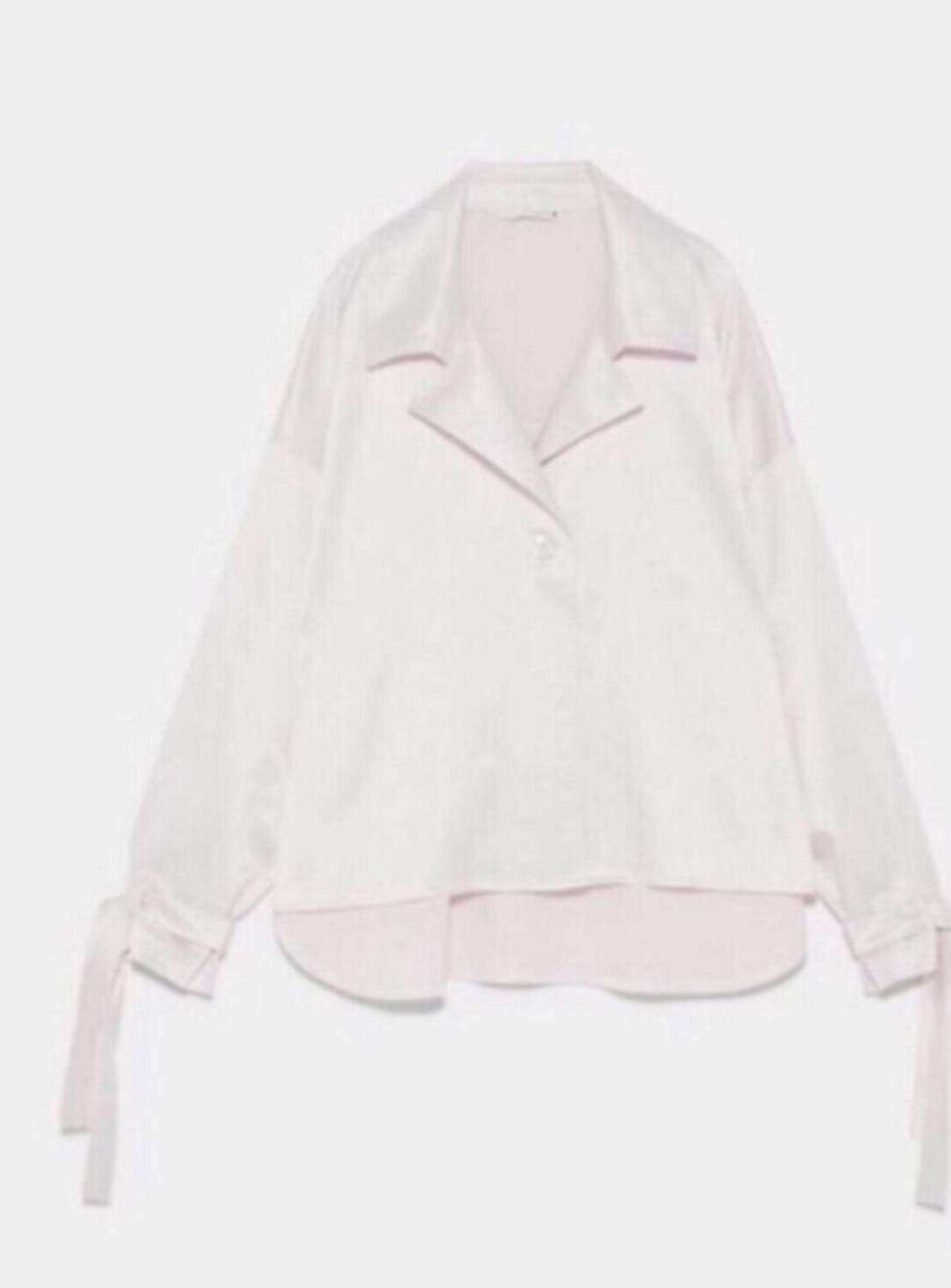 Set zara lụa Trắng Cao cấp