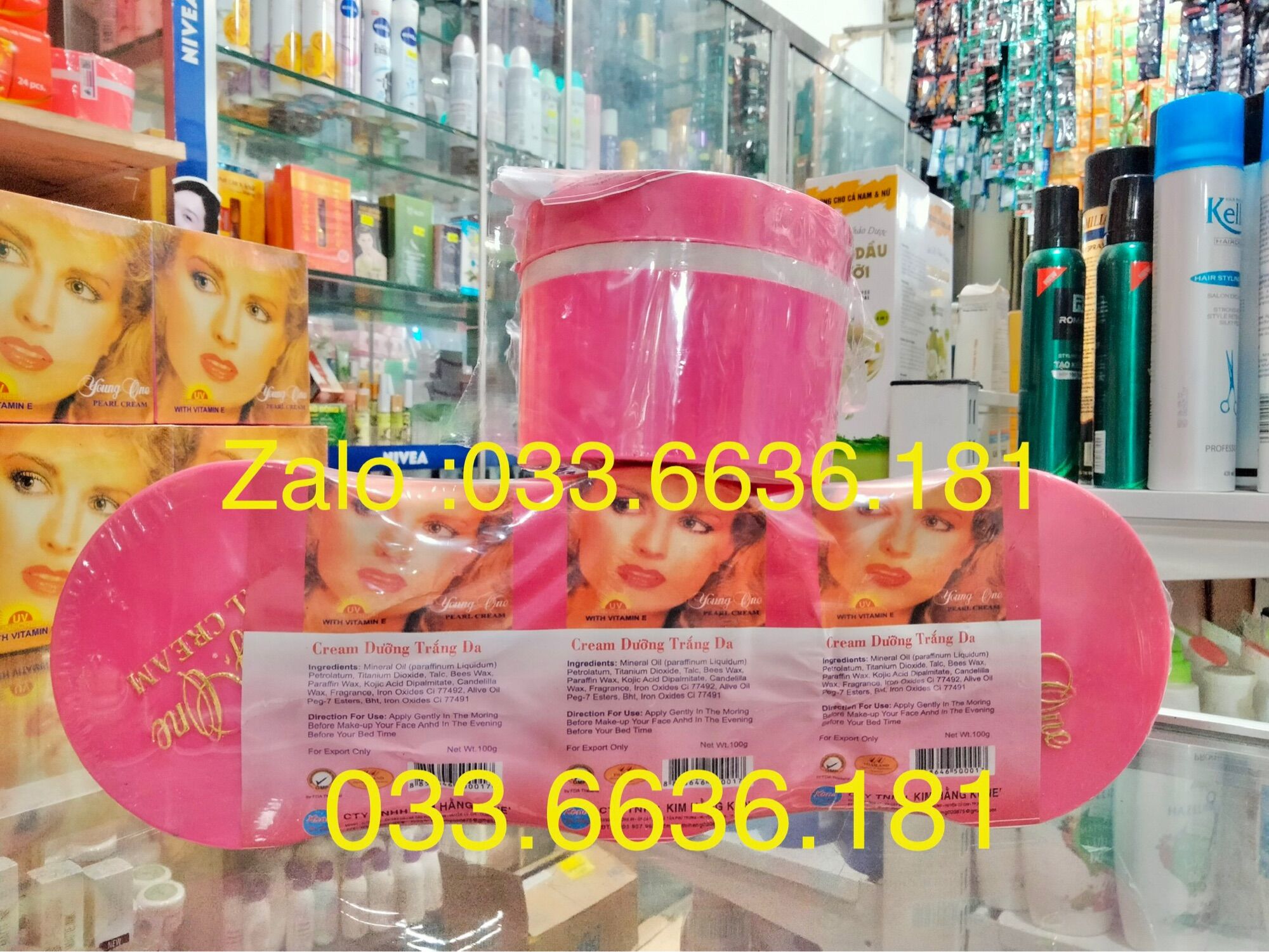 Kem cô gái tóc xù trần Thái Lan hủ 100g