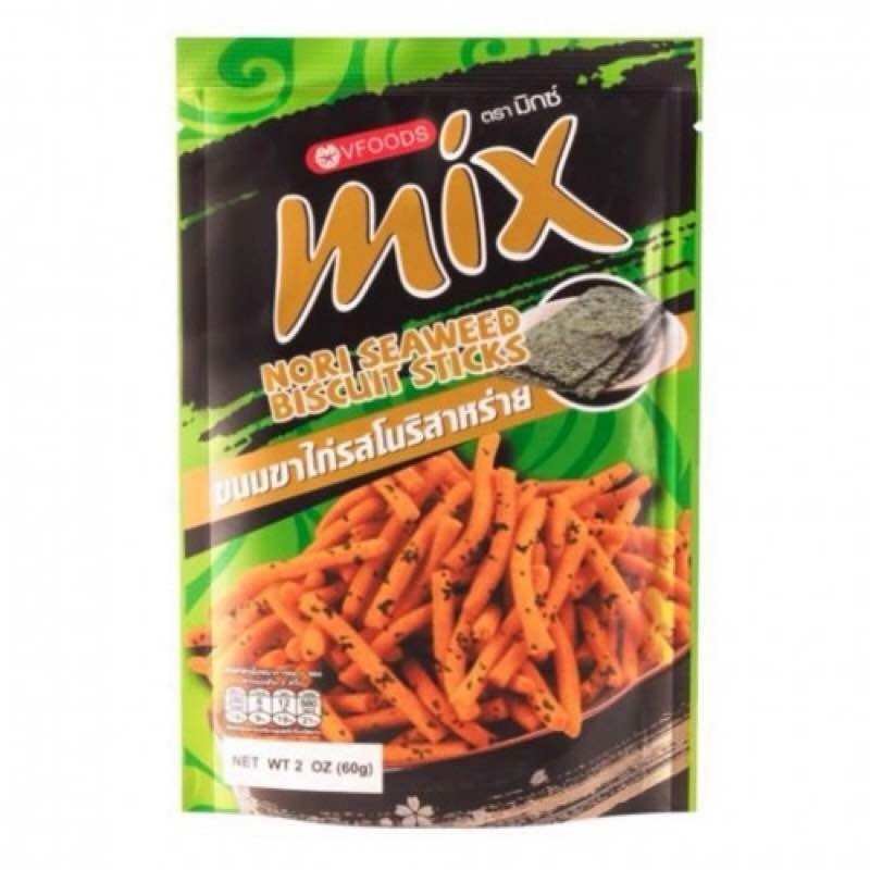 Combo 6 Gói Bim bim que MIX vị cay thái lan 50g/gói shop_japan.good. 