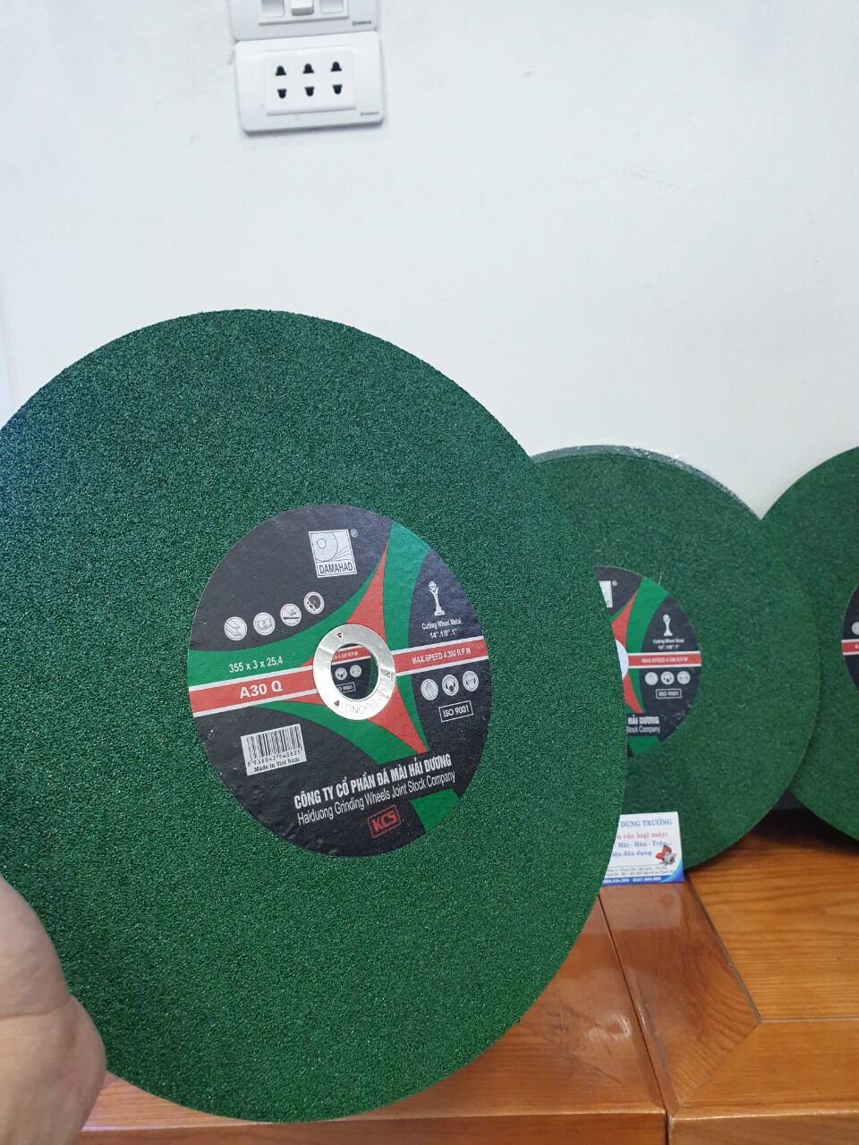 Lưỡi ( đá ) cắt sắt Hải dương to 350mm