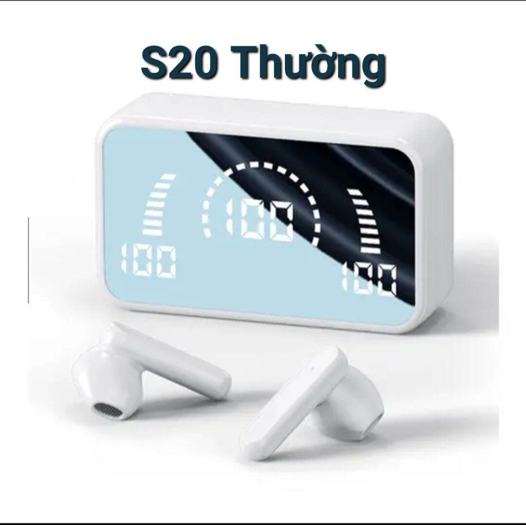 Tai Nghe Mini S20 Plus Phiên Bản 2023 Cảm Ứng Vân Tay, tập thể thao, Chống nước âm Bass Căng đàm thoại tốt