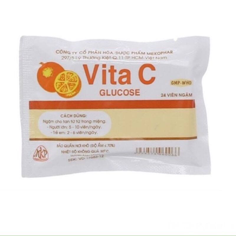 Kẹo c gói - vita c gluco mekophar