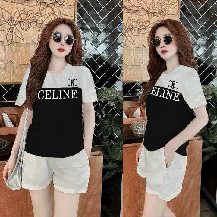 SÉT BỘ SHORT THUN COTTON THÊU CAO CẤP