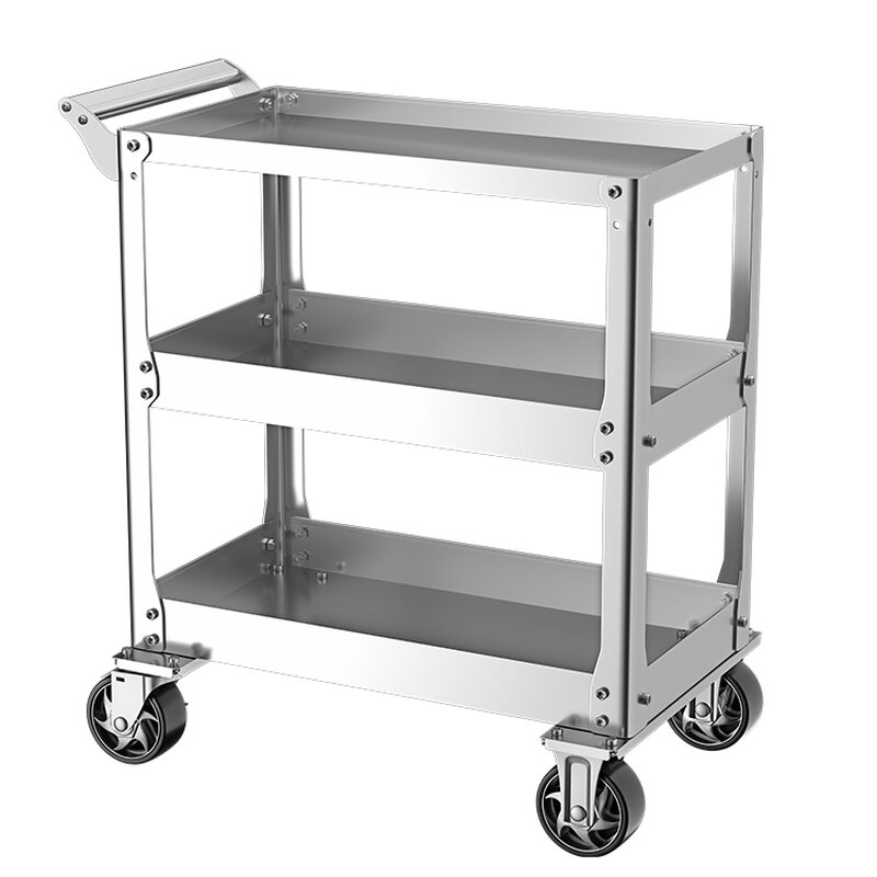 DULAN | Xe Đẩy Dụng Cụ Tiện Lợi Inox 3 Tầng