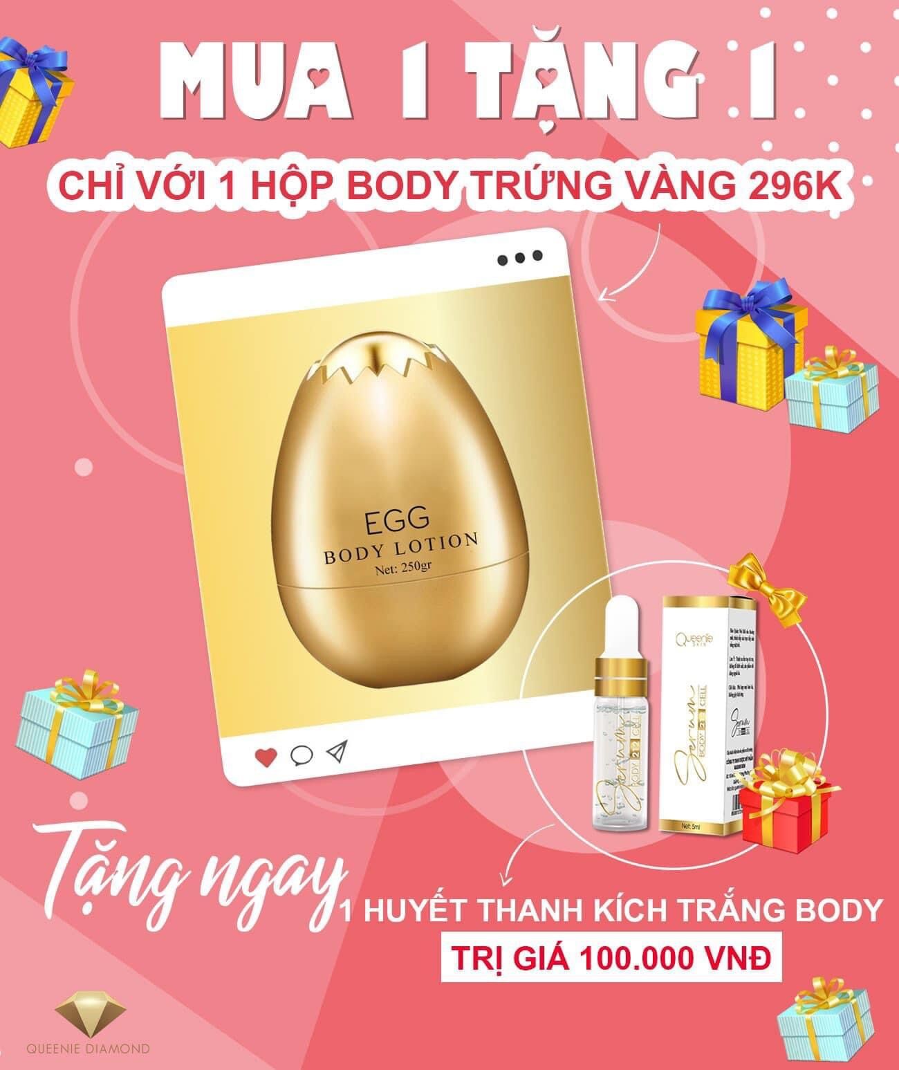 BODY TRỨNG VÀNG