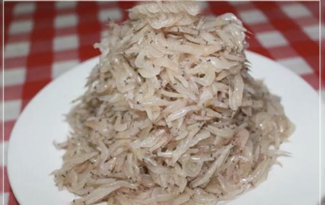 1 hủ 1 kg Mắm tép Hàn Quốc.