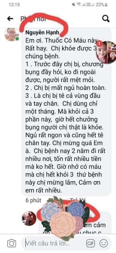 cỏ máu Tâm An