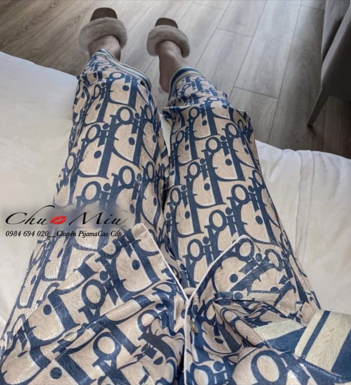 🧸 Bộ Pijama Đì Ó Lụa Satin tiểu thư ( hàng loại 1)