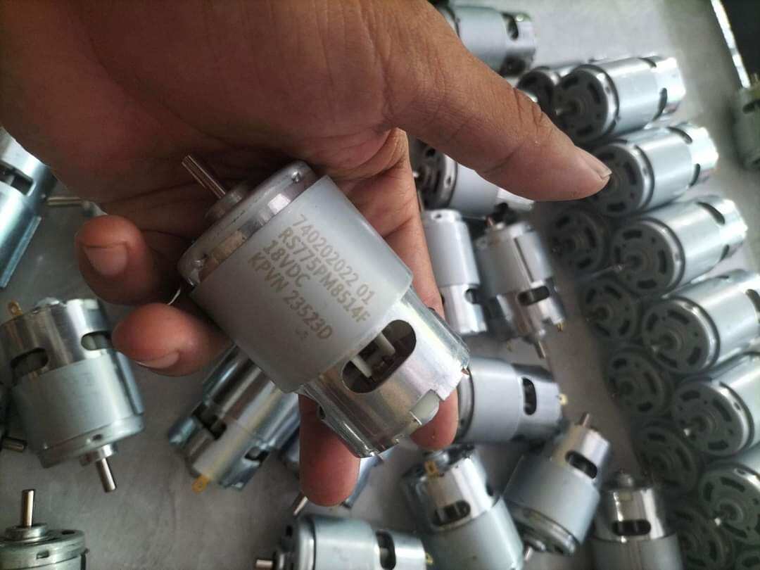 bộ kit chế máy bơm 12 v  dùng motor 775