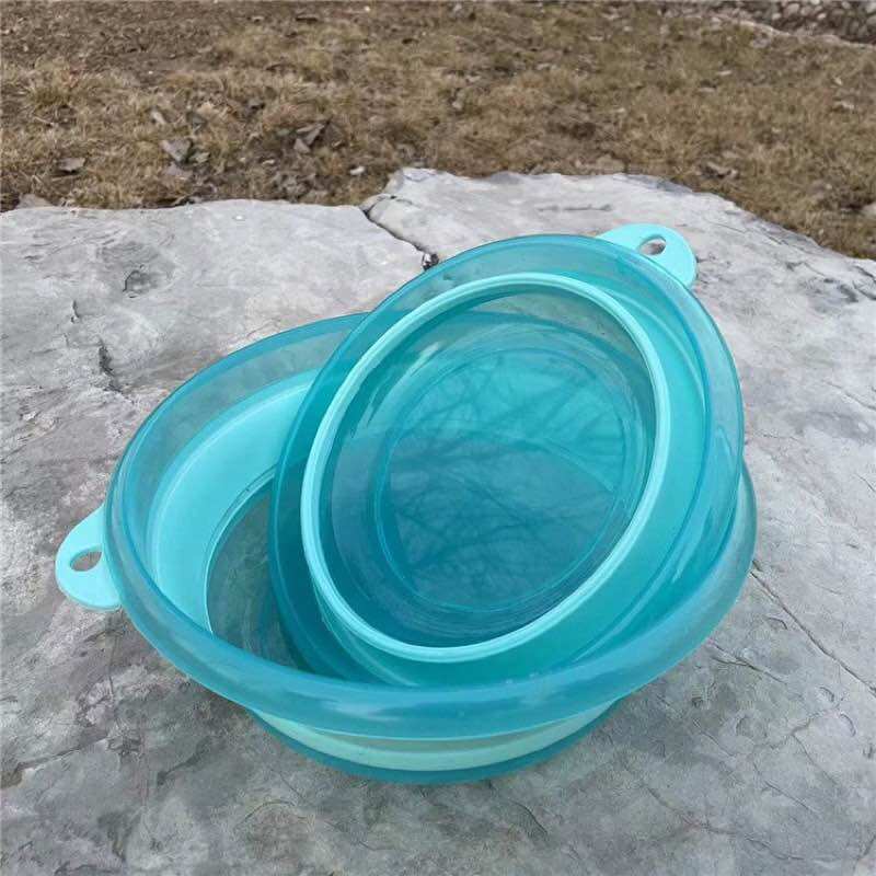 Bát Trộn Mồi Silicon Câu Cá Chuyên Dụng Cao Cấp, Bát Chộn Mồi Có Thể Gập Gọn Bắt Cá Fishing Đi Câu Cao Su