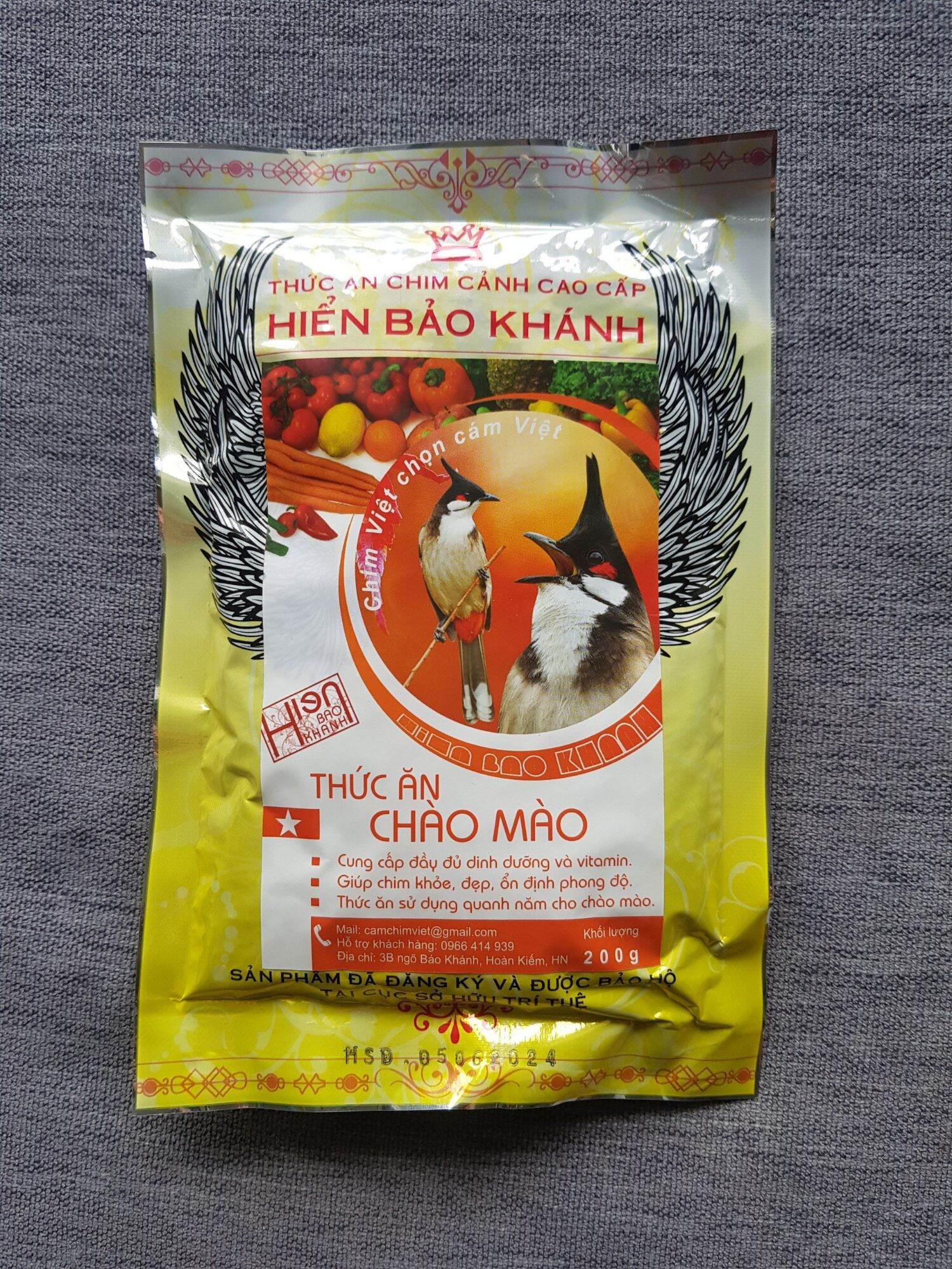 Cám chim Chào Mào Sao Hiển Bảo Khánh