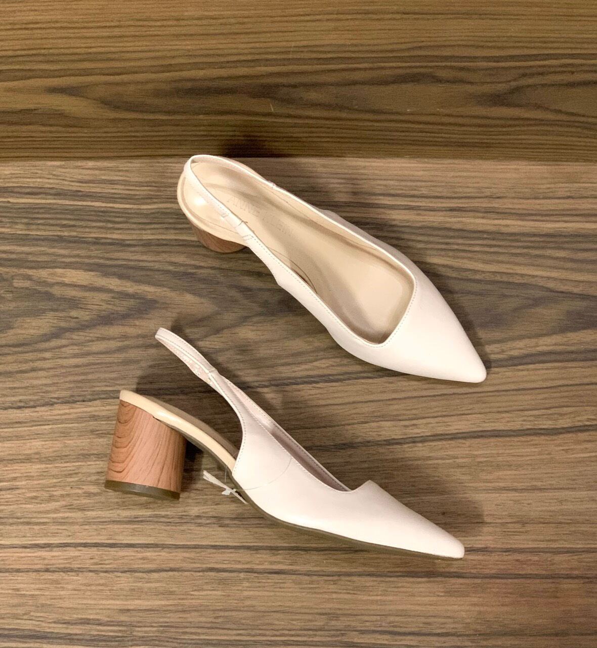 giày slingback Anne Klein dư xịn