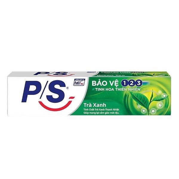 Kem đánh răng p/s bảo vệ 123 trà xanh 190g