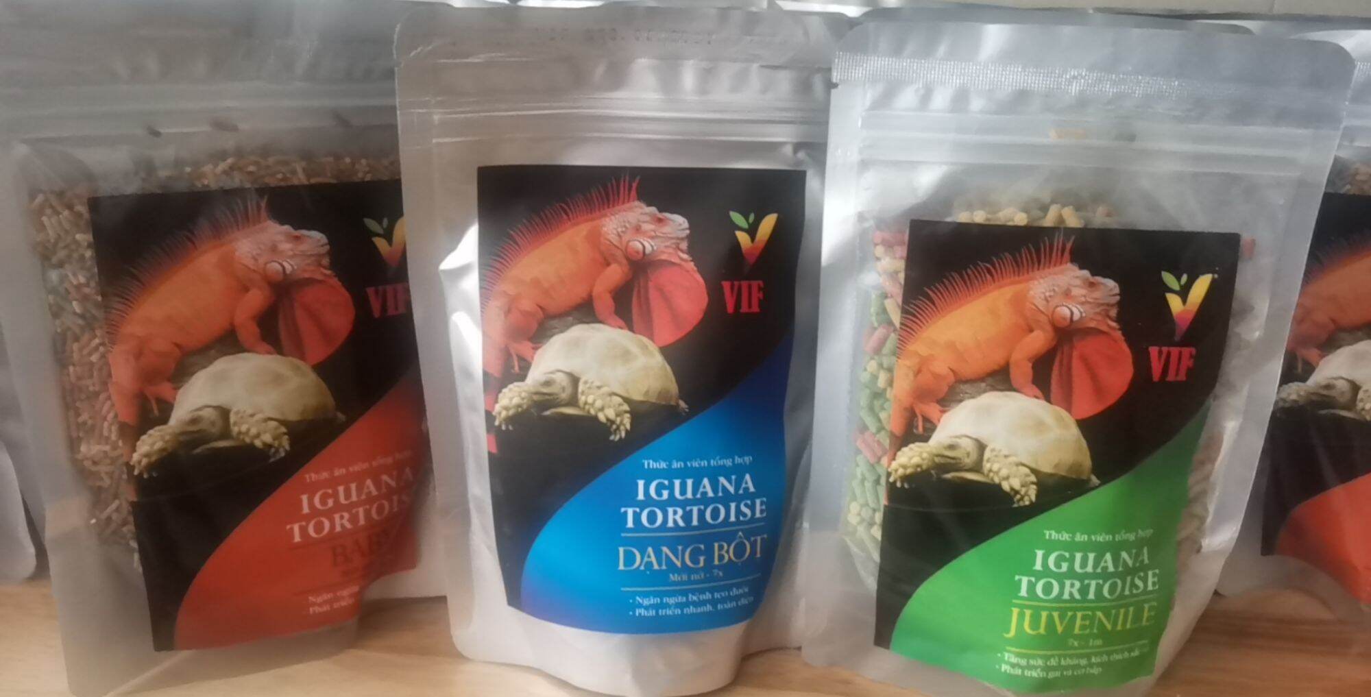 Vif thức ăn cho rùa cạn và iguana (1kg)