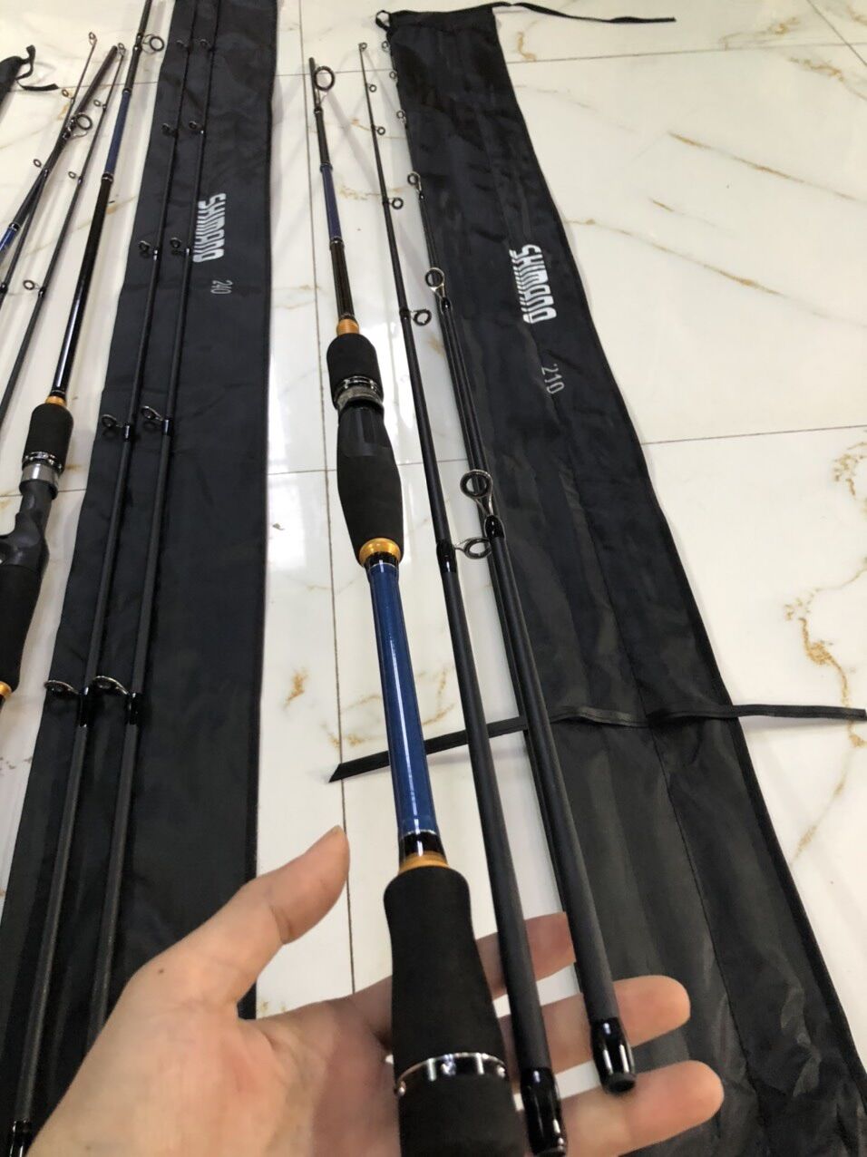Cần câu lure Simano 2 ngọn