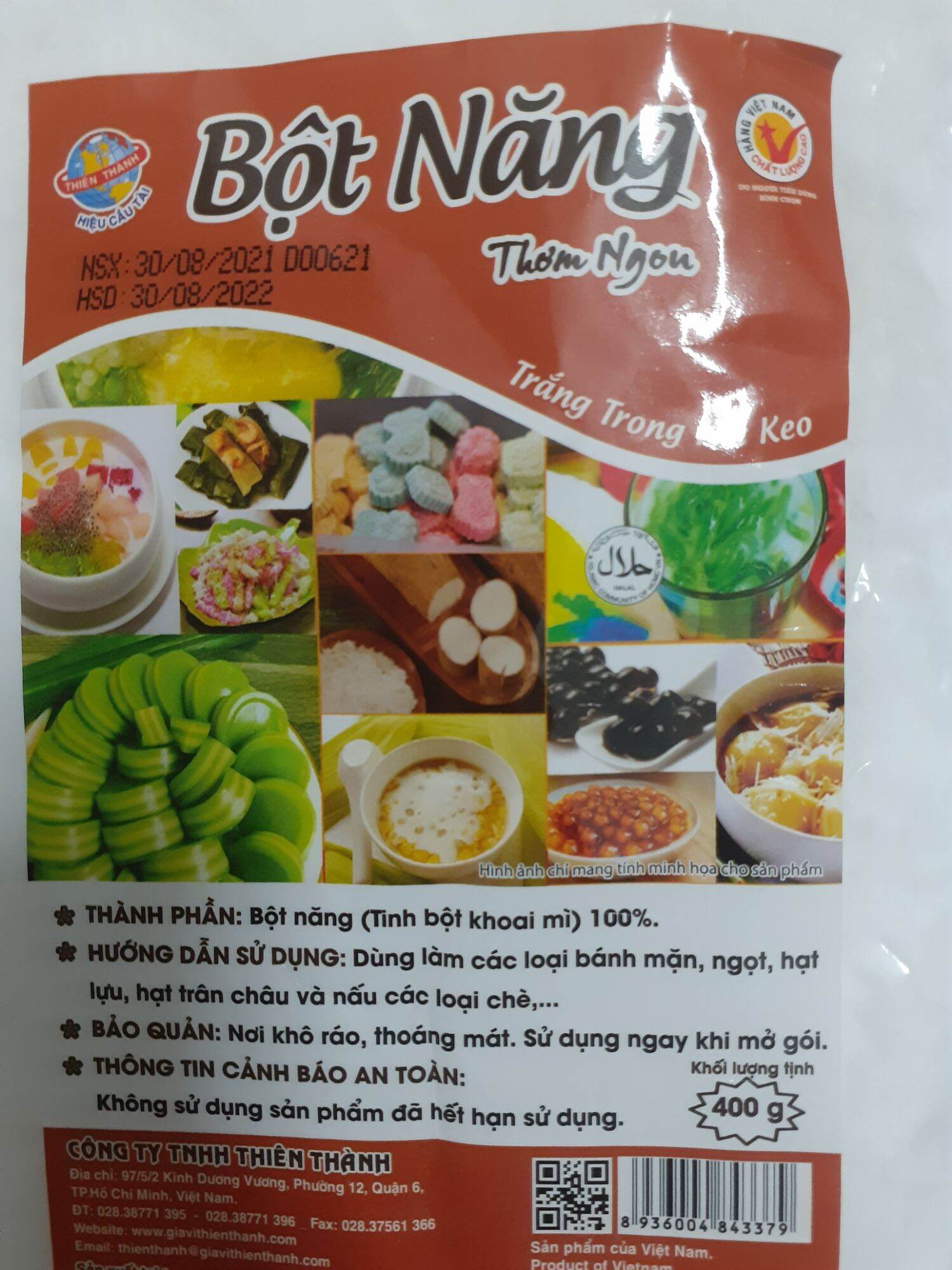 Bột Năng 400gr Hiệu Câu Tài Thiên Thành