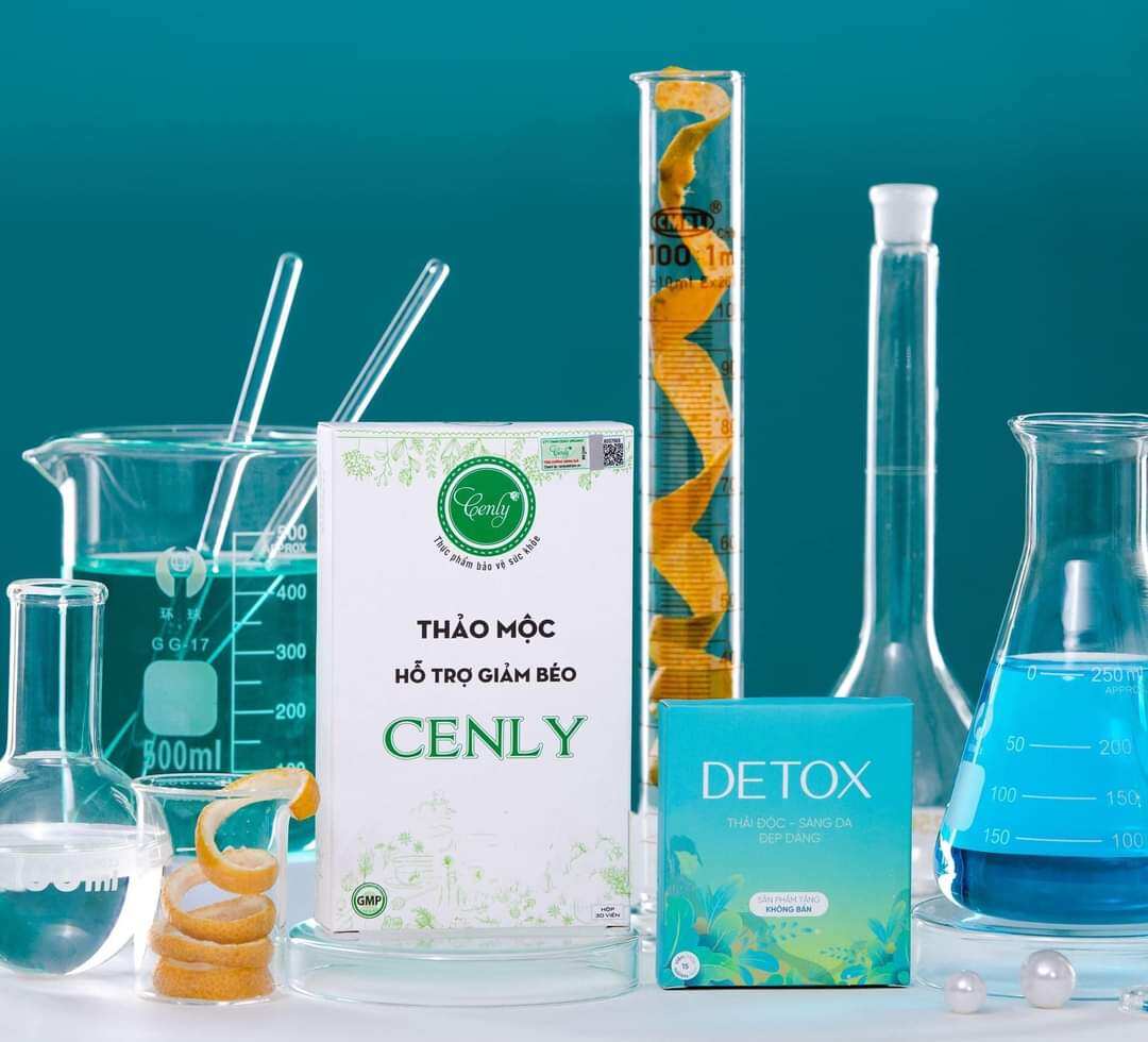 Thảo mộc giảm cân CenIy kèm 15v detox liệu trình 30 ngày-không tác dụng phụ