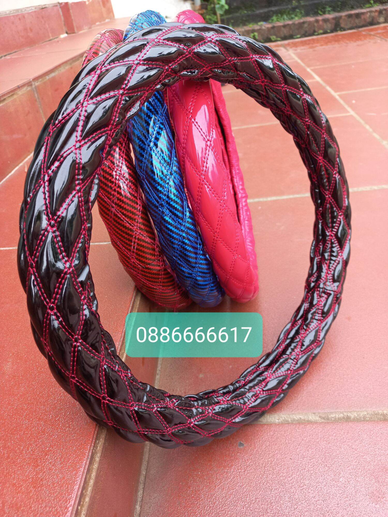 Bọc vô lăng Thái lan, đầy đủ các size xe