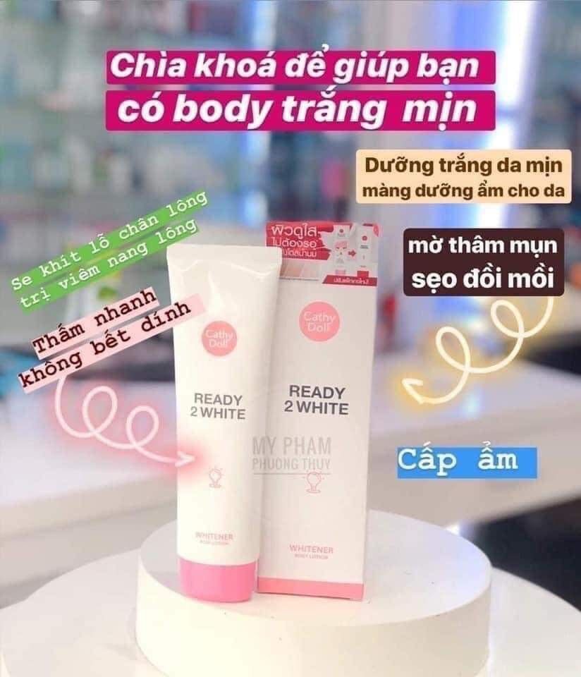 Kem dưỡng trắng Cathy Doll Ready 2 White