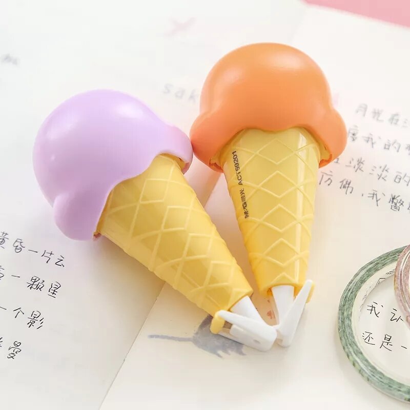 Bút xóa kéo hình cây Kem ốc quế M&G