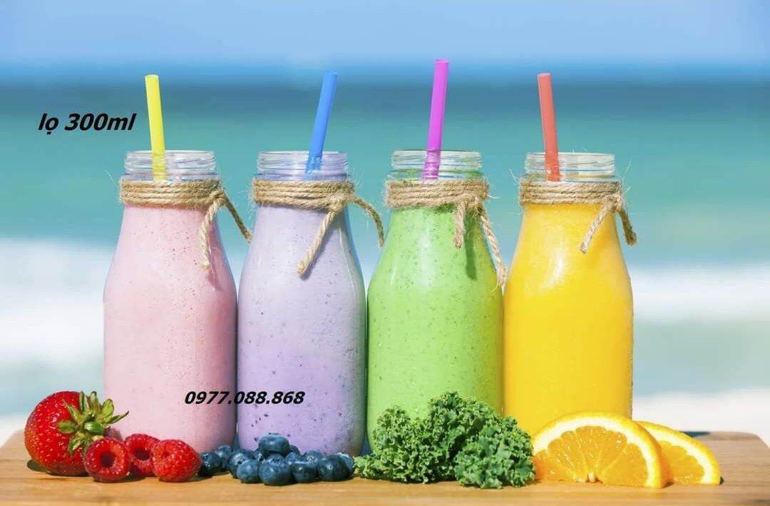 BÌNH THỦY TINH ĐA NĂNG / 200ML / 300ML / 500ML / 1000ML
