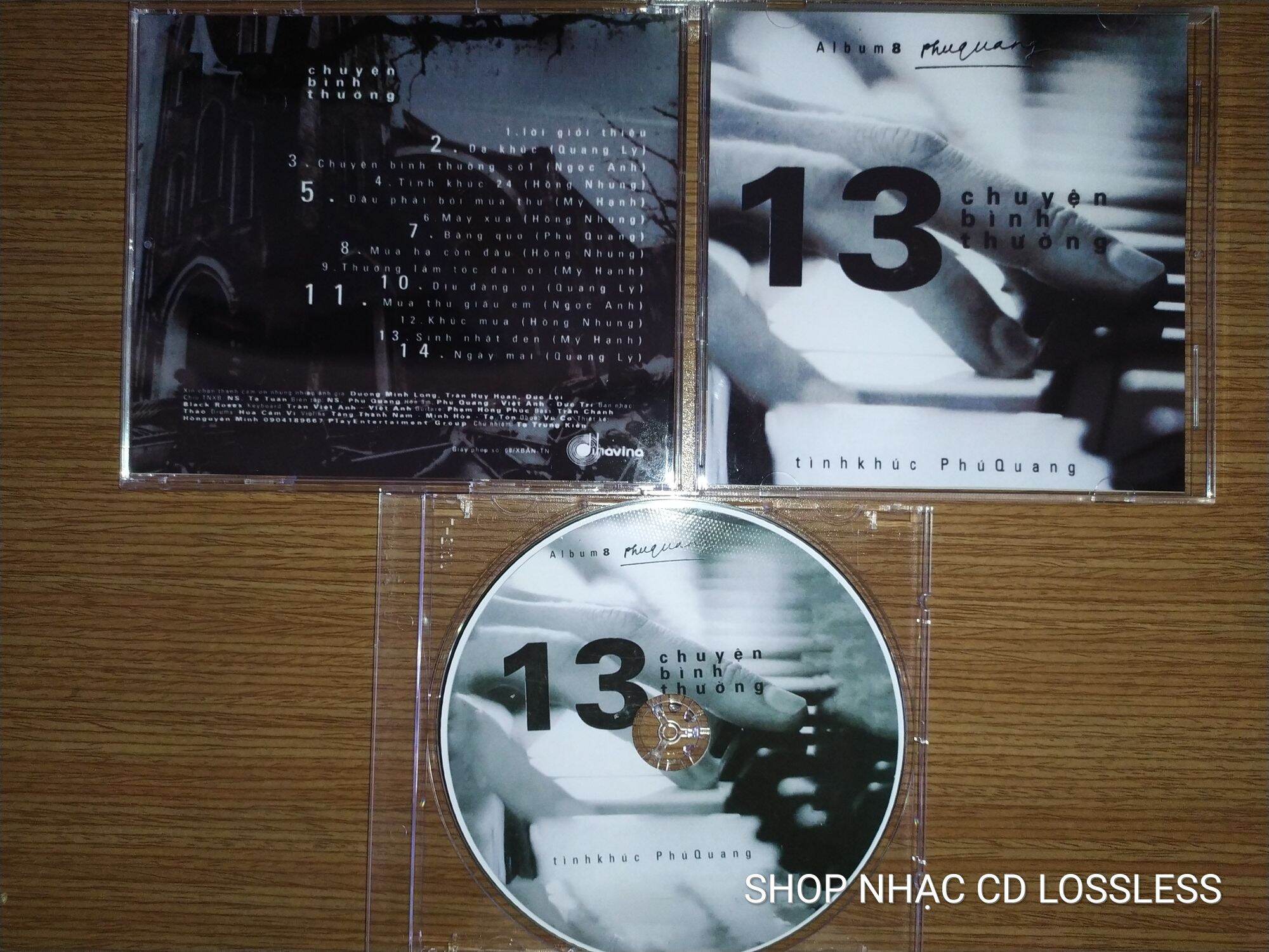 Bộ 7CD Nhạc phẩm Phú Quang