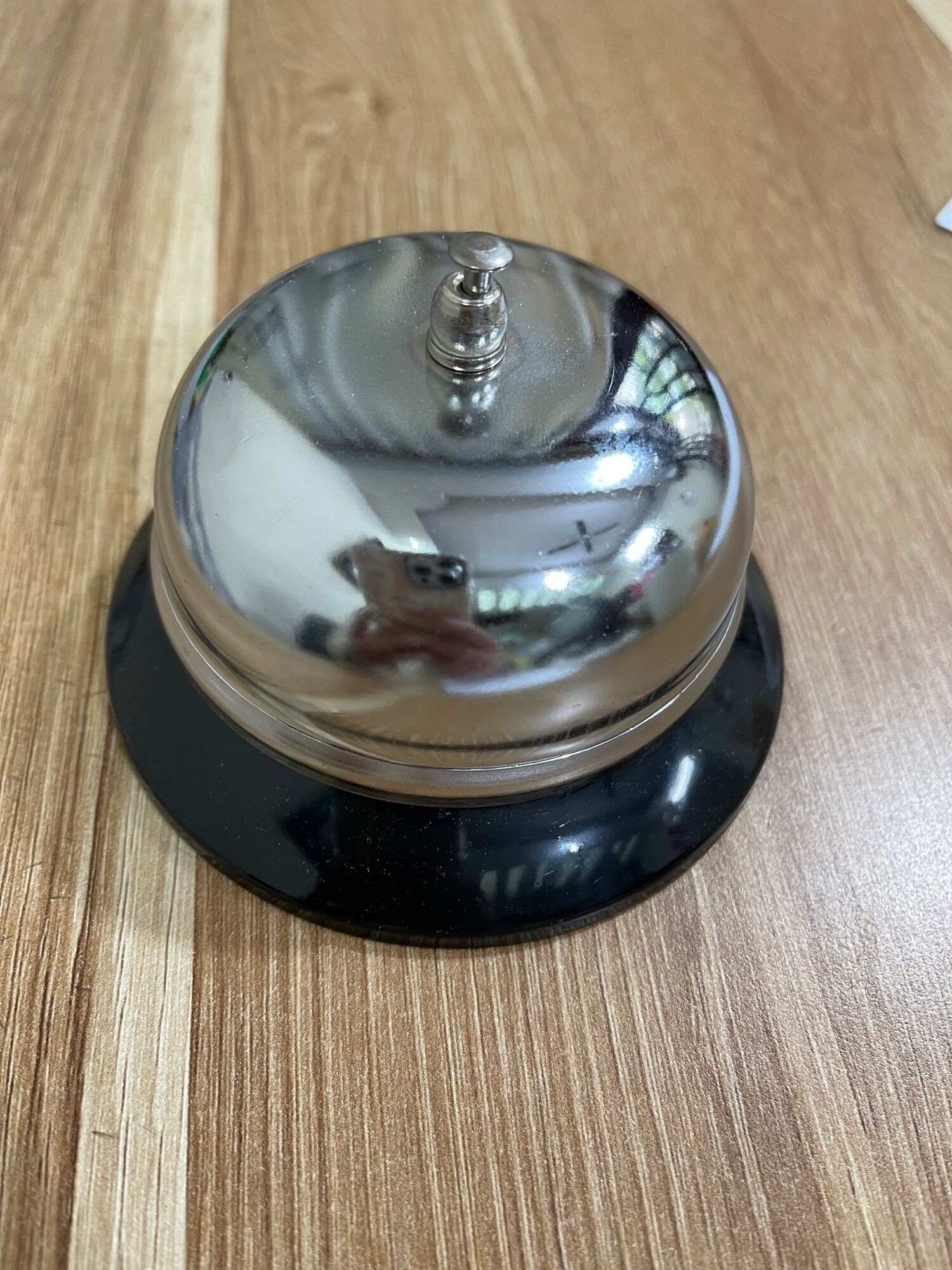 Chuông Phục Vụ Để Bàn Inox/ Chuông Gọi Đồ