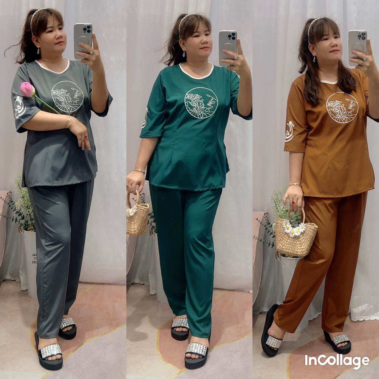 Đồ lam bigsize nữ