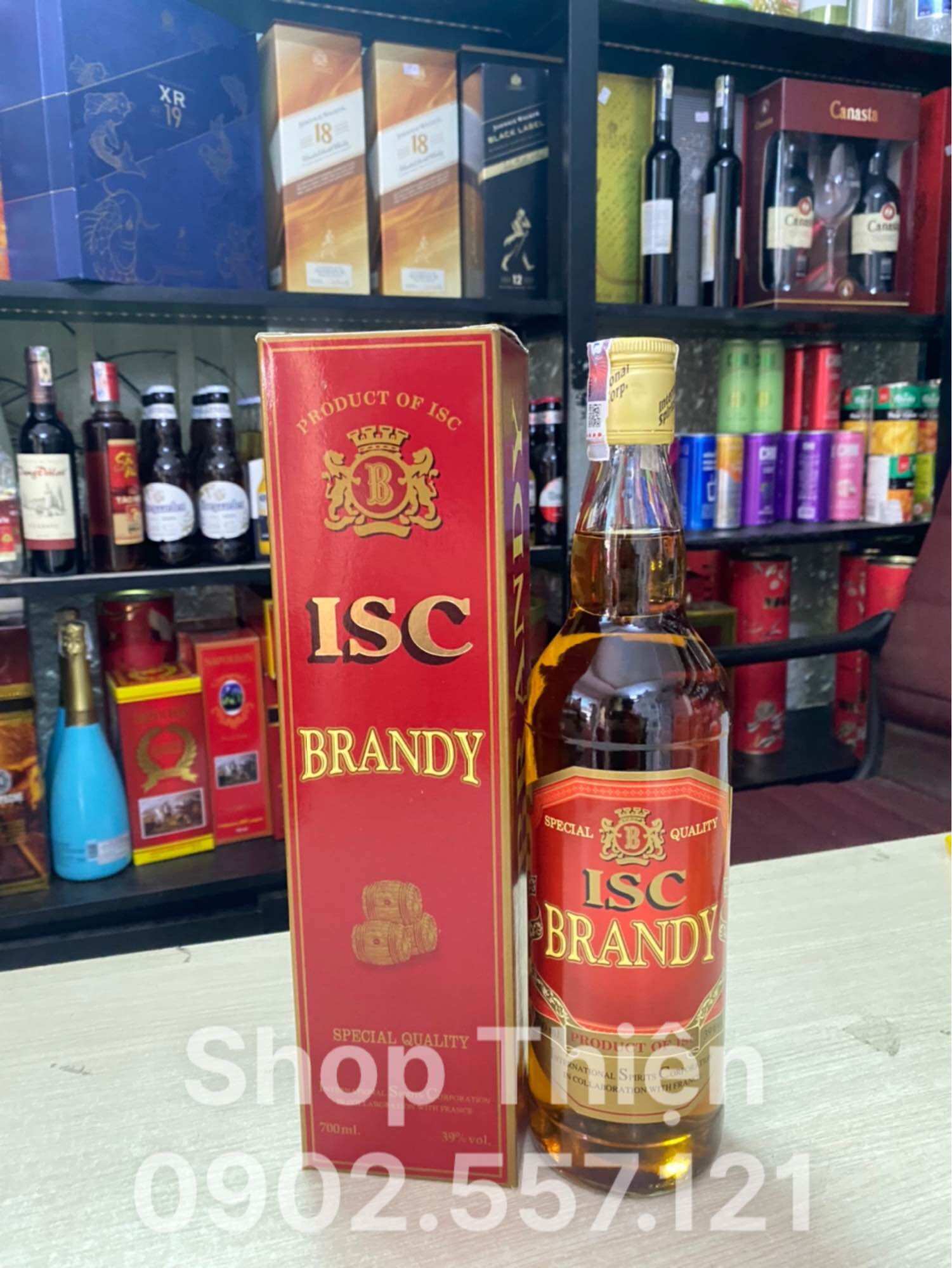 ISC BRANDY Việt Nam 39% 700ml