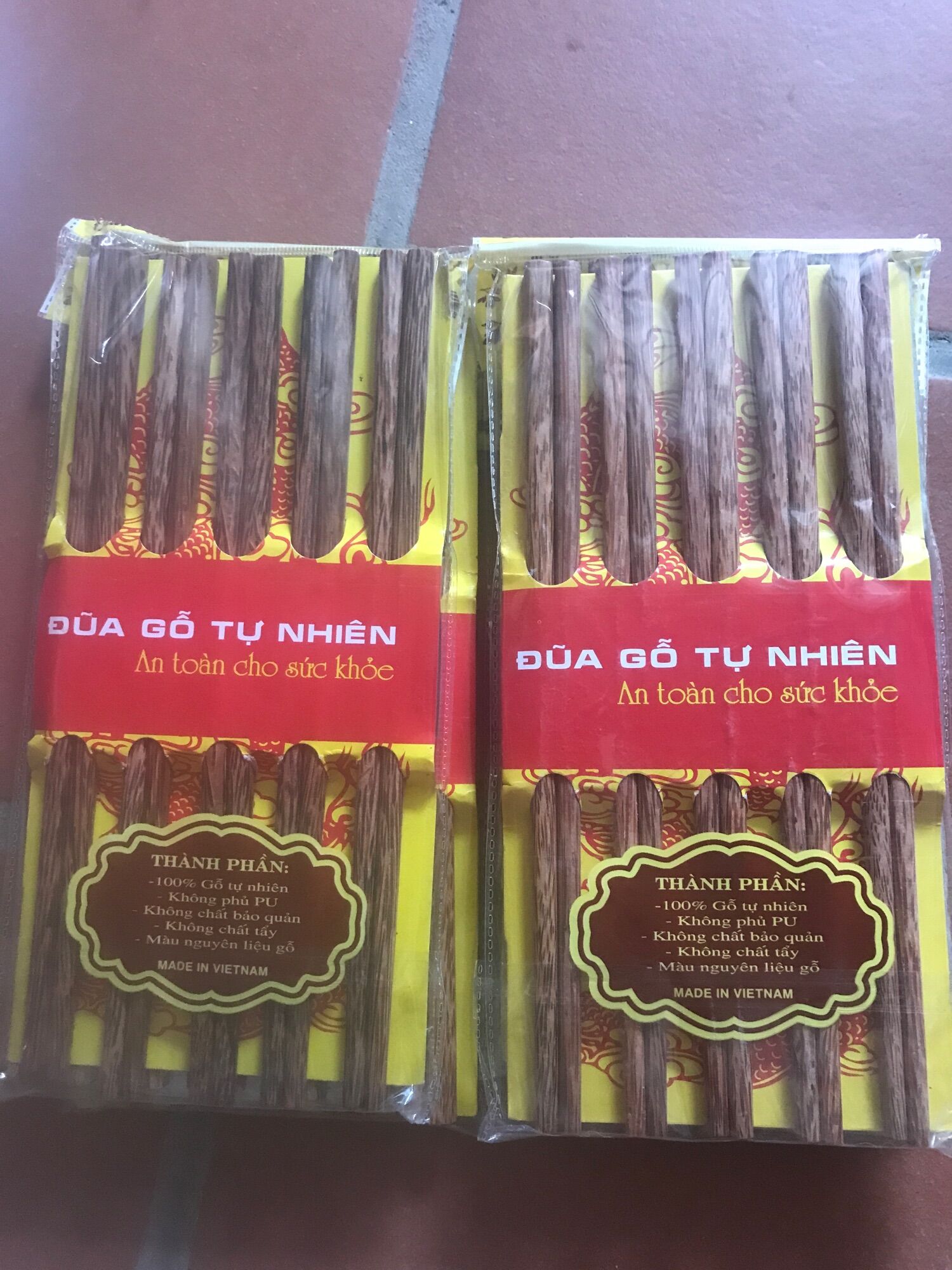 Đũa gỗ dừa cao cấp