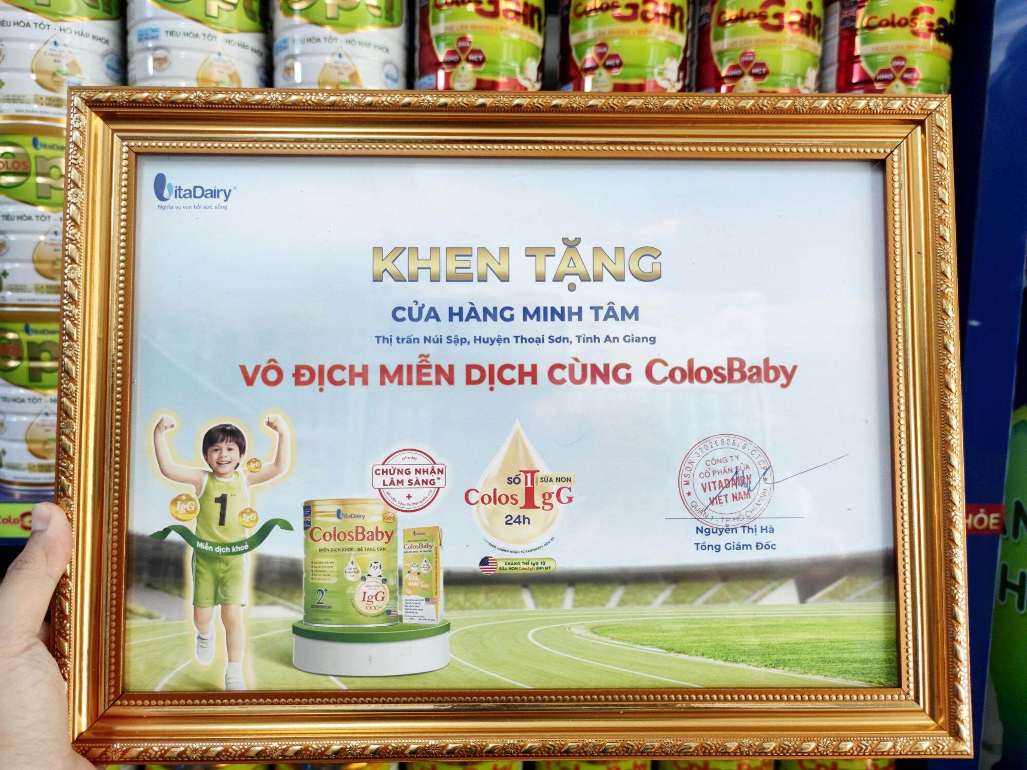 [Có mã QR] Sữa bột Colos Opti 1+ (800g)