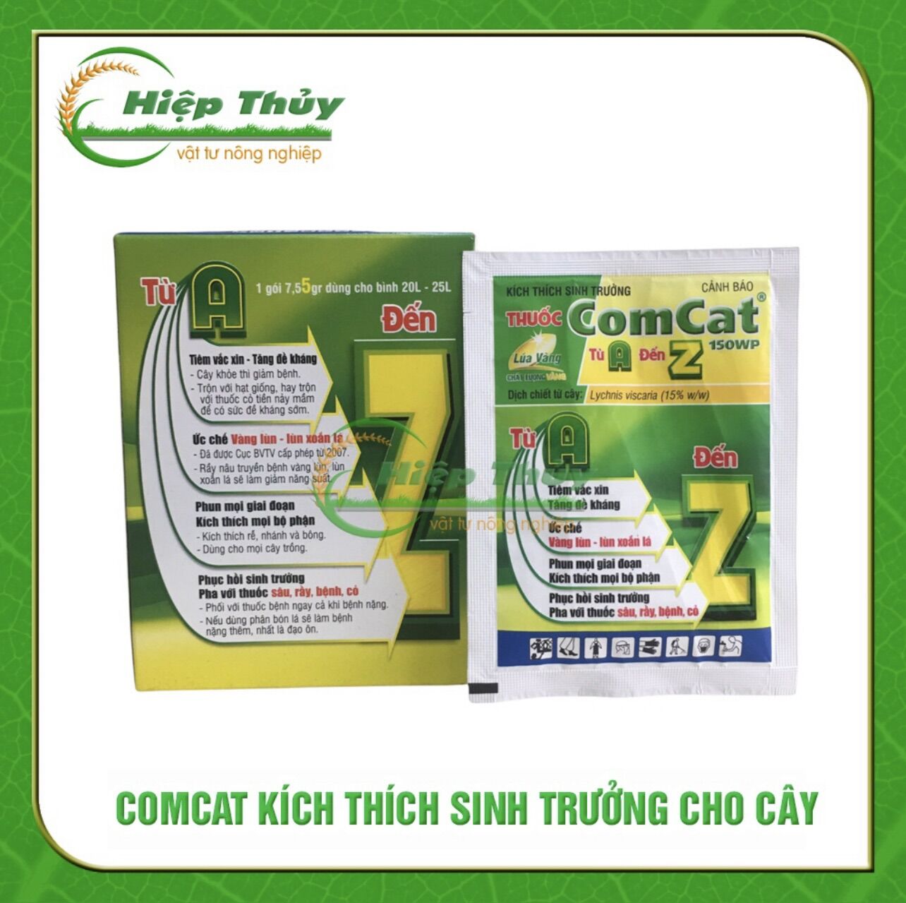 Comcat từ a đến z gói 7,55gr