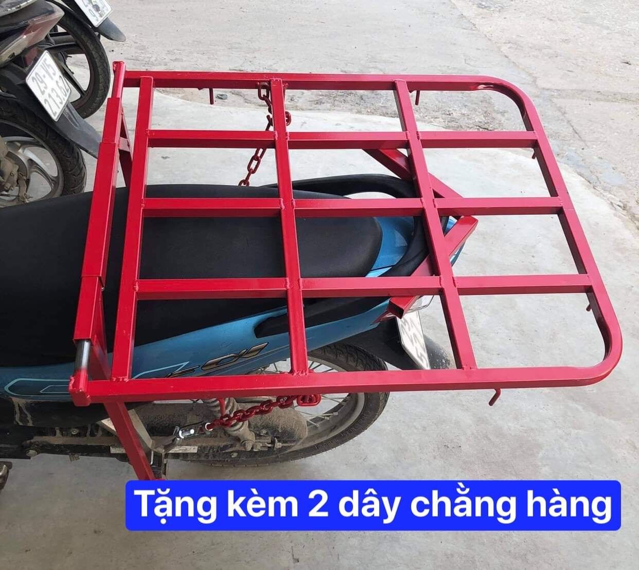 Kệ Chở Đồ - Baga Xe Máy Đa Năng Dành Cho Các Loại Xe - Tặng Kèm Dây Chằng Hàng