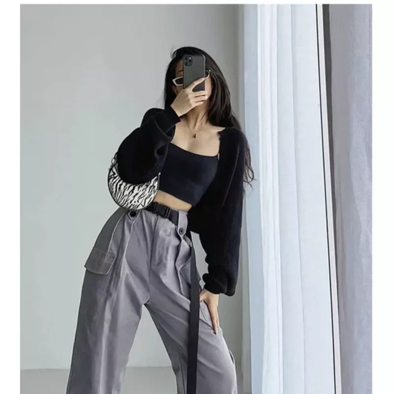 Set hai món áo hai giây phối khoác sexy k9/hai dây