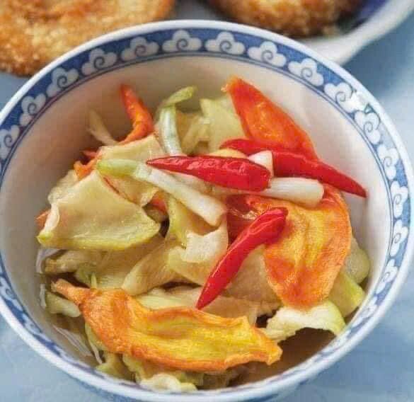 Dưa món ngâm mắm đường giòn rụm hũ 500gr