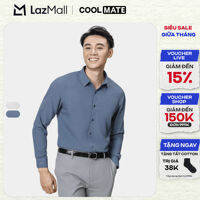 [CHỈ 15-17.11 TẶNG QUÀ ĐƠN TỪ 299K]Áo sơ mi nam dài tay Café-DriS khử mùi hiệu quả Coolmate