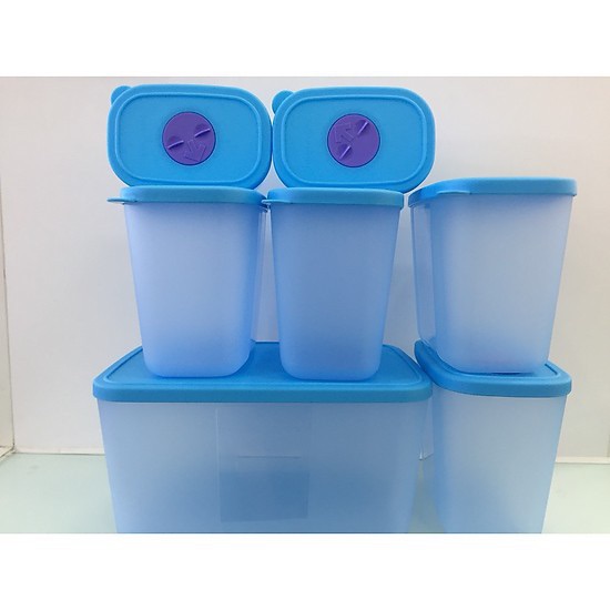 Bộ 7 hộp trữ đông có đồng hồ Tupperware