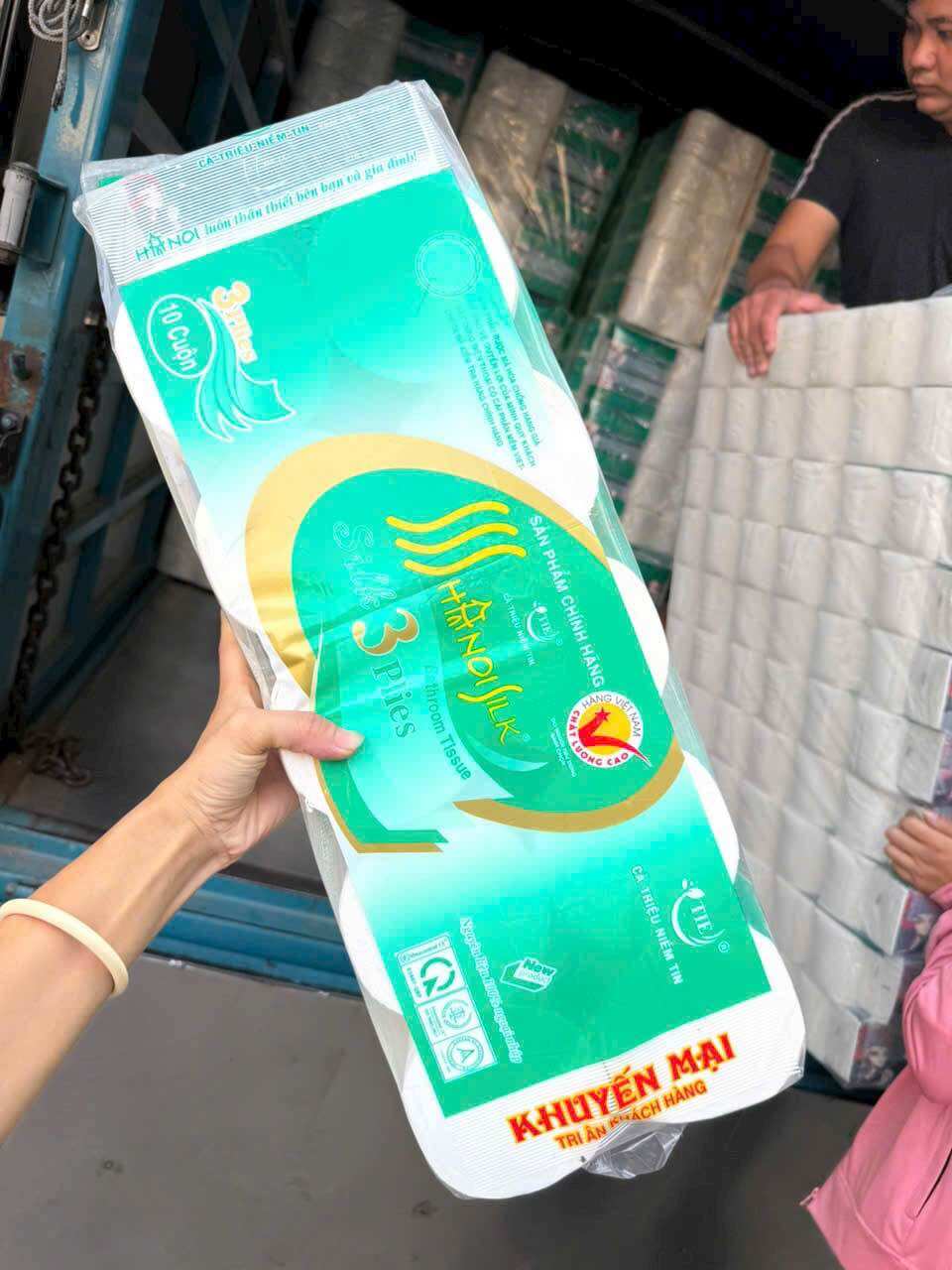 giấy vệ sinh hà nội Dây 10 cuộn