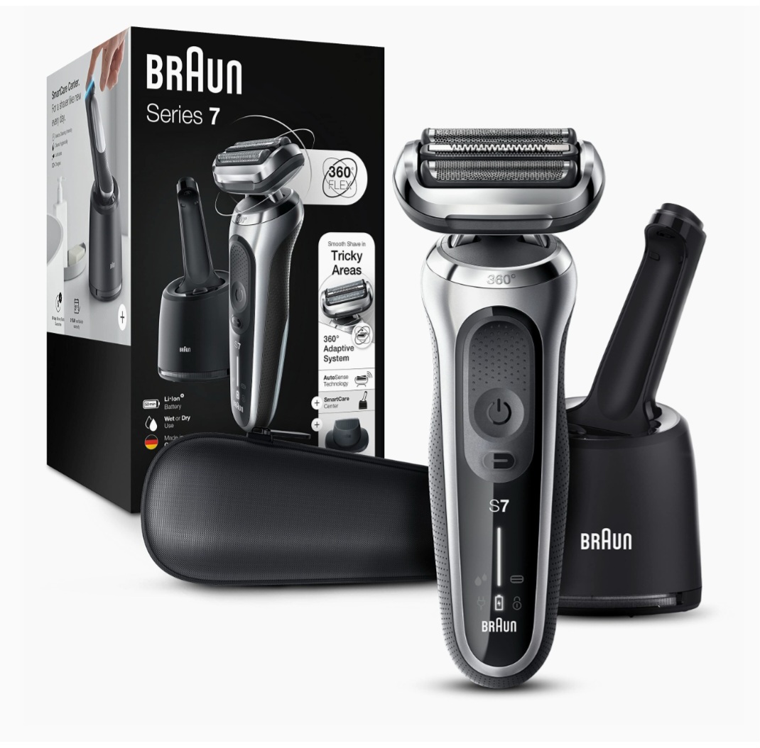 Máy cạo râu braun series 7- made in Germany, mới 100%, hàng nguyên box