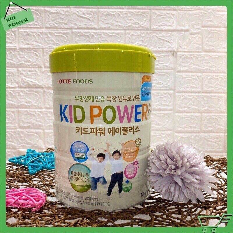 Sữa kid power a+ 750g date mới