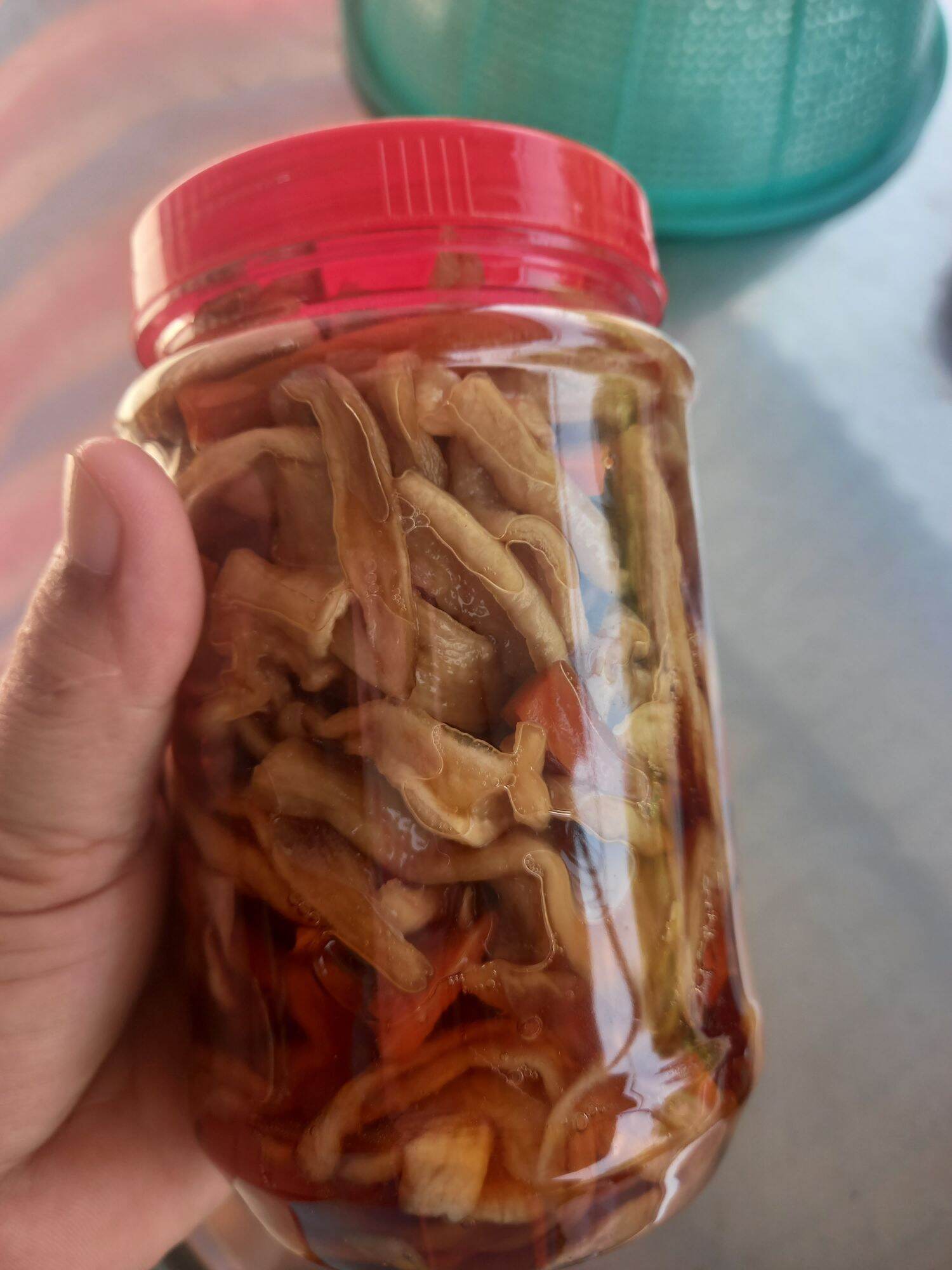 Củ cải ngâm mắm đường