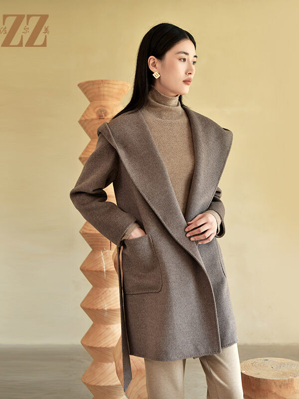 Winter Fashion Wool Double-Faced Coat for Women Giá  4,854,000 Đồng*Miễn phí vận chuyển