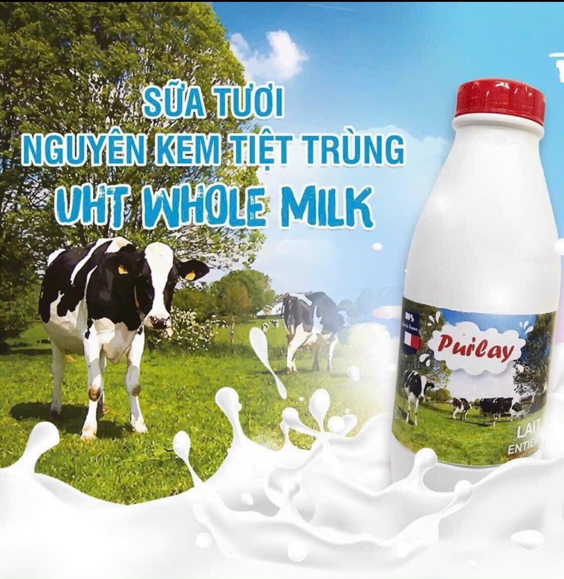 Sữa tươi không đường 1lít