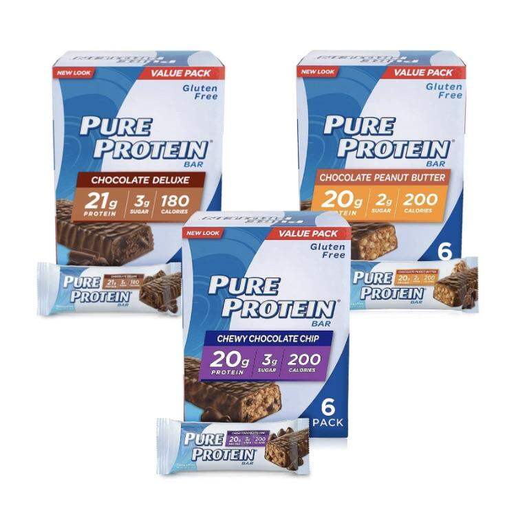 Thanh Protein Bar Cung Cấp Lượng protein Cao - Pure Protein -Thay Thế Bữa Ăn 50g USA